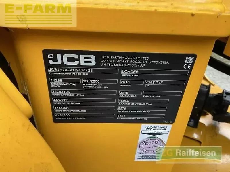 JCB 435 s highlift