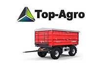 Metal-fach TOP-AGRO Lagerverkauf EU Zulassung! Zweiachs Dreiseitenkipper T711/3 12t Nutzlast!