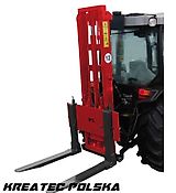 MCMS Hydraulischer Gabellader für das Heck des Traktors