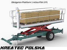 KROLIK Obstgarten Plattform PSH-3 1-achsig P1