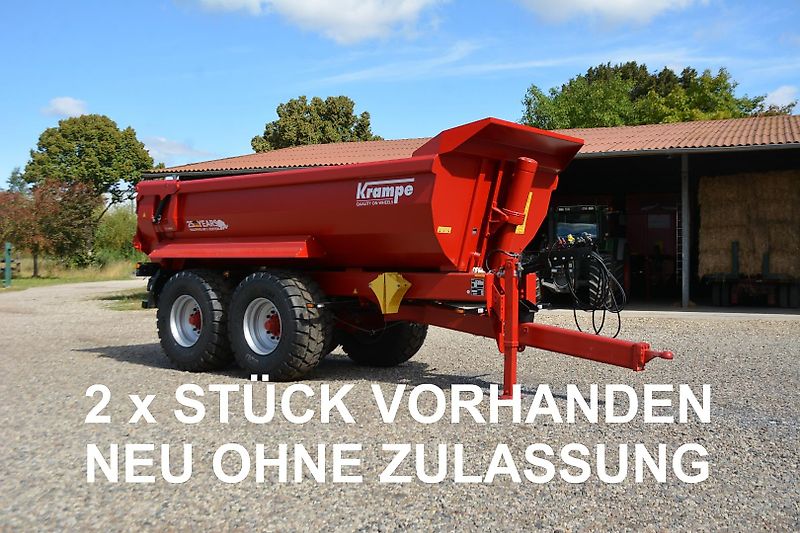 Krampe KRAMPE HP20 12m* ERDMULDE HALFPIPE ERDBAU MULDENKIPPER