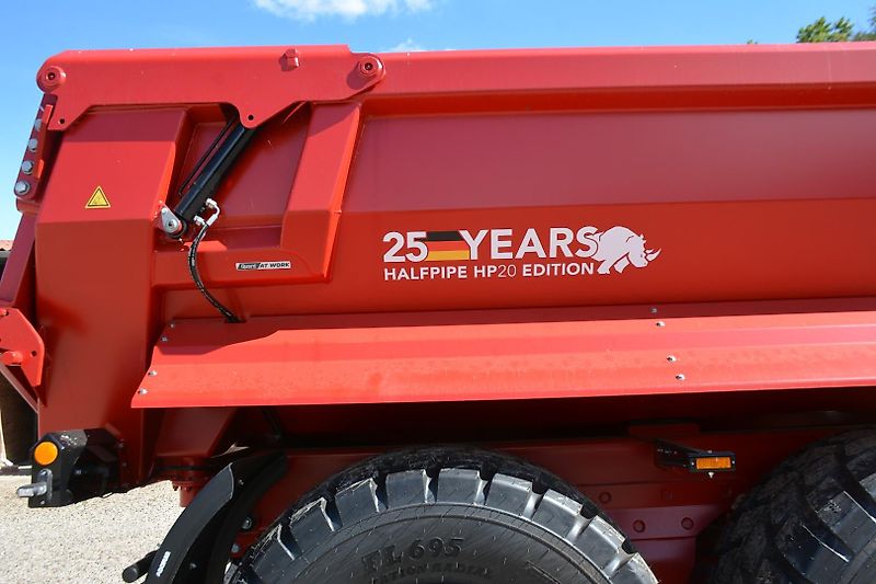 Krampe KRAMPE HP20 12m* ERDMULDE HALFPIPE ERDBAU MULDENKIPPER