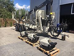 D&D Landtechnika Forstanhänger / Rückewagen 10 To