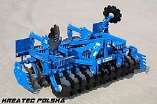 Rolmako Scheibenegge am vorderen Dreipunktanbau