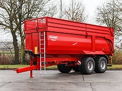 Krampe Big Body 790 Carrier (BB 790) 22 tonna teherbírás, 37,5 m3, 60 cm extension, Made in Germany, premium trailer