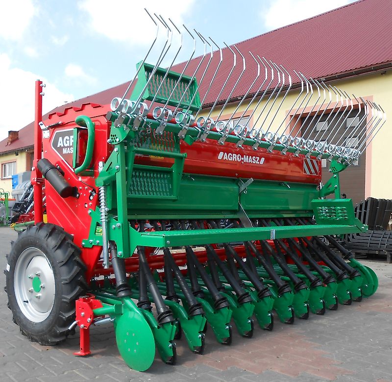 AGRO-MASZ Drillmaschine SR-250/ Seed drill/ Siewnik rzędowy SR-250 / Siewnik rzędowy SR-250