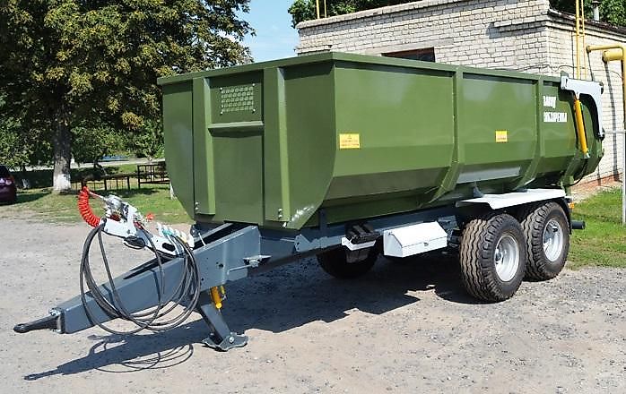 Kobzarenko Muldenkipper TSP-10 *NEU* 10,7 m³ bis 16 m³ (mit Aufsatzbordwänden), 8.000 kg Nutzlast