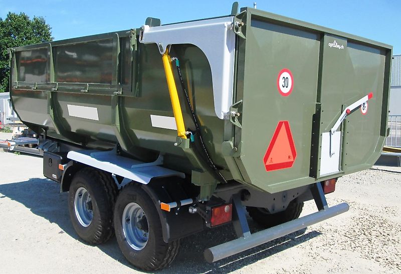 Kobzarenko Muldenkipper TSP-10 *NEU* 10,7 m³ bis 16 m³ (mit Aufsatzbordwänden), 8.000 kg Nutzlast