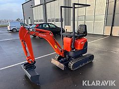 Minigrävare Kubota U10-3