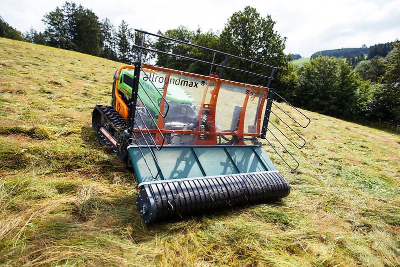 MDB SM 175 Pick-Up-Schwader für Mähraupe /Mulchraupe /Funkraupe-Vorführgerät