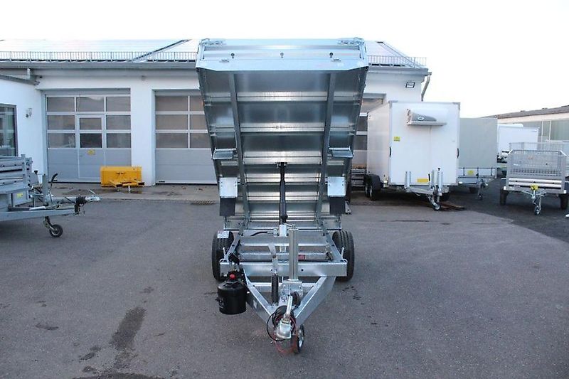 Neptun Rückwärtskipper 1300kg Hand und Akkuschrauberpumpe