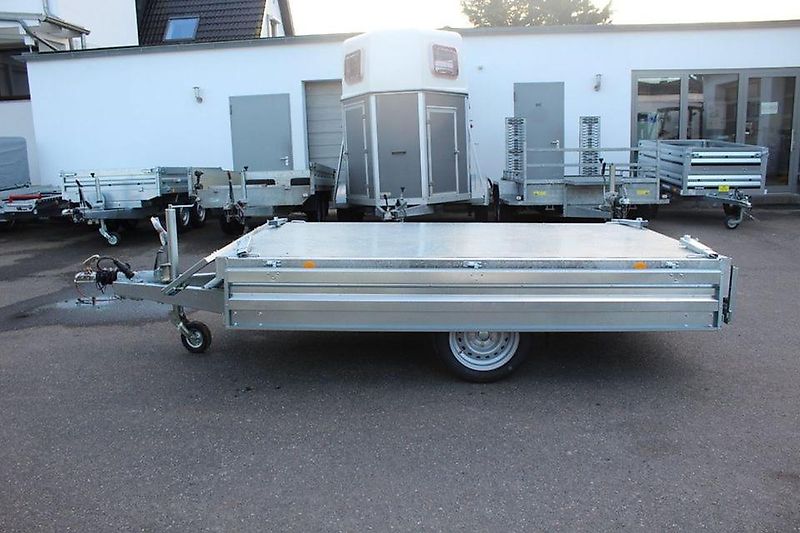 Neptun Rückwärtskipper 1300kg Hand und Akkuschrauberpumpe