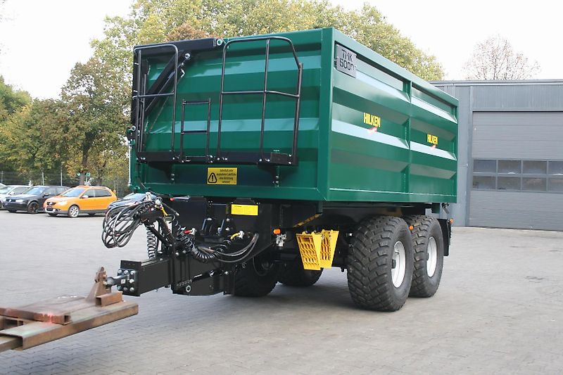 Hilken Tandem-Muldenkipper, TMK5000, hydr. Seitenklappe, Ber. 560/60R22,5