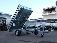 Neptun Rückwärtskipper 1300kg Hand und Akkuschrauberpumpe