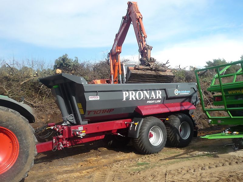 Pronar Schwerlast Bau- Muldenkipper T 701 HP, Halfpipe Hardox Mulde, 22 to, sofort ab Lager, SONDERPREIS