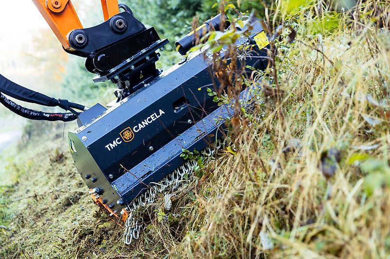 TMC Cancela THL-100 Hydraulischer Schlegelmulcher /Mulcher für Bagger /Radlader***Aktionsangebot***