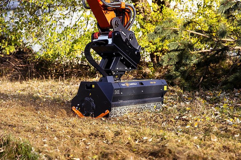 TMC Cancela THG-120 Hydraulischer Schlegelmulcher /Mulcher für Bagger /Radlader-Lagergerät-***Aktionsangebot***