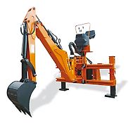 DIGGER TIX 85 Heckbagger /Anbaubagger inkl. Baggerschaufel für Traktor-Lagergerät-Aktionsangebot