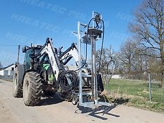 KREATEC Spaltenmixer mit Gewinde, hydr. Antrieb, Kanalrührgerät