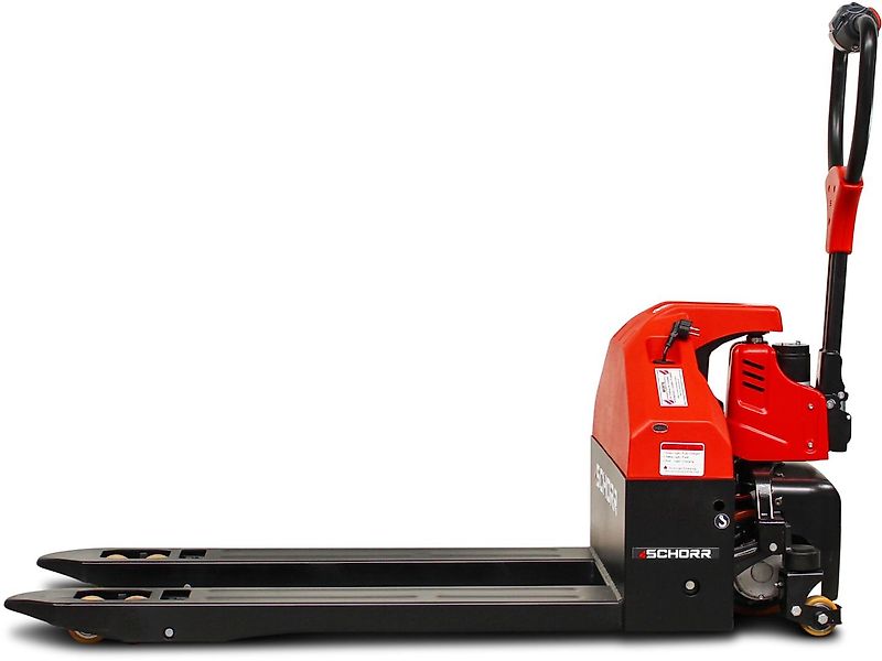 SCHORR SCHORR Elektro Niederhubwagen 1500KG AGM-Batterien Elektrohubwagen Hubwagen Lieferung