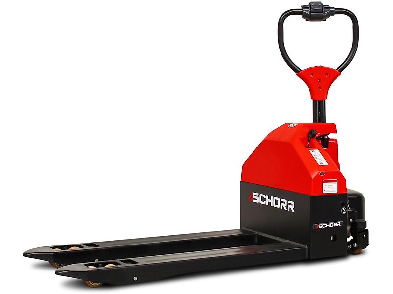 SCHORR SCHORR Elektro Niederhubwagen 1500KG AGM-Batterien Elektrohubwagen Hubwagen Lieferung