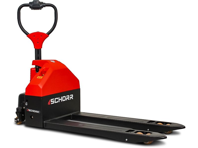 SCHORR SCHORR Elektro Niederhubwagen 1500KG AGM-Batterien Elektrohubwagen Hubwagen Lieferung