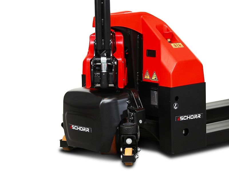 SCHORR SCHORR Elektro Niederhubwagen 1500KG AGM-Batterien Elektrohubwagen Hubwagen Lieferung