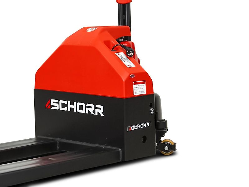 SCHORR SCHORR Elektro Niederhubwagen 1500KG AGM-Batterien Elektrohubwagen Hubwagen Lieferung
