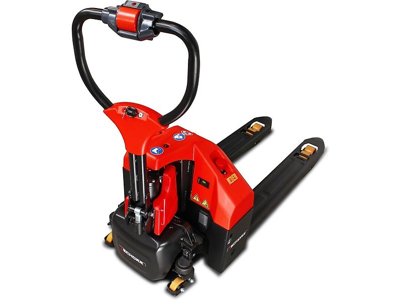 SCHORR SCHORR Elektro Niederhubwagen 1500KG AGM-Batterien Elektrohubwagen Hubwagen Lieferung