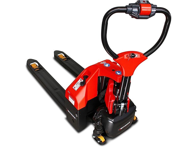 SCHORR SCHORR Elektro Niederhubwagen 1500KG AGM-Batterien Elektrohubwagen Hubwagen Lieferung