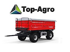 Metal-fach 2-Achs Dreiseitenkipper T711/3 - 12t Nutzlast TOP-AGRO NEU