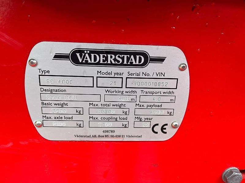 Väderstad Rapid RD400C