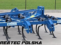 Rolmako Grubber universal / Universalgrubber U 497 gehängte Version für Saatbettbereitung mit Zinken SS (Feder 45x12 mm) von 3 m bis 6 m