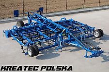 Rolmako Grubber universal / Universalgrubber U 497 halb-gehängte Version  für Saatbettbereitung  und Stoppelbearbeitung mit Zinken SW (Feder 70x12 mm) von 3 m bis 6 m