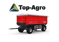 Metal-fach TOP-AGRO Lagerverkauf!!! Zweiachs Dreiseitenkipper T739 14t Nutzlast!