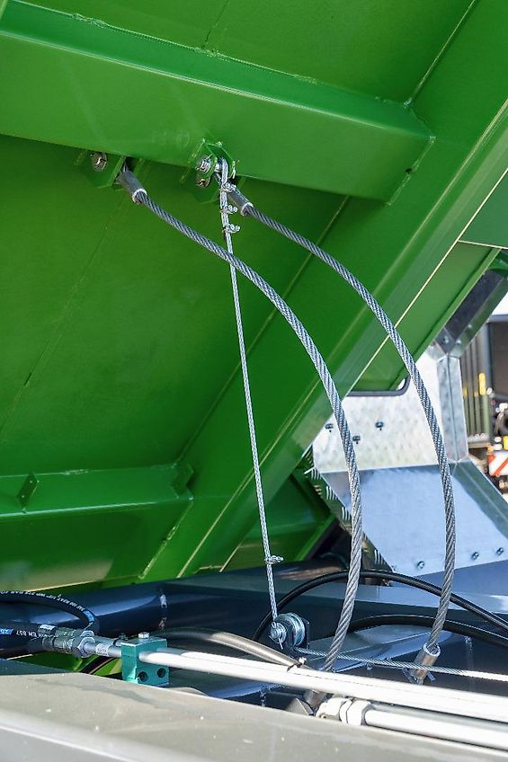 Pronar T 8724 Muldenkipper 34to AGRITECHNICA Maschine; Hydraulisches Fahrwerk; Eigene Ölversorgung