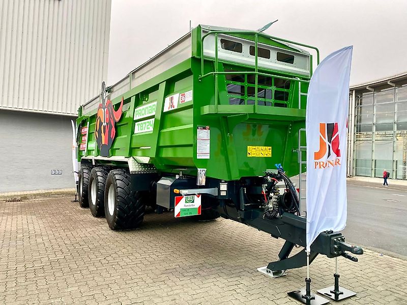 Pronar T 8724 Muldenkipper 34to AGRITECHNICA Maschine; Hydraulisches Fahrwerk; Eigene Ölversorgung