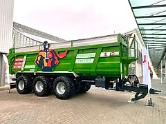 Pronar T 8724 Muldenkipper 34to AGRITECHNICA Maschine; Hydraulisches Fahrwerk; Eigene Ölversorgung