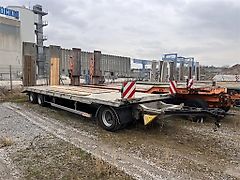 Möslein TO 3 F Schwebheim 3 Achs Tiefladeranhänger 9 m La