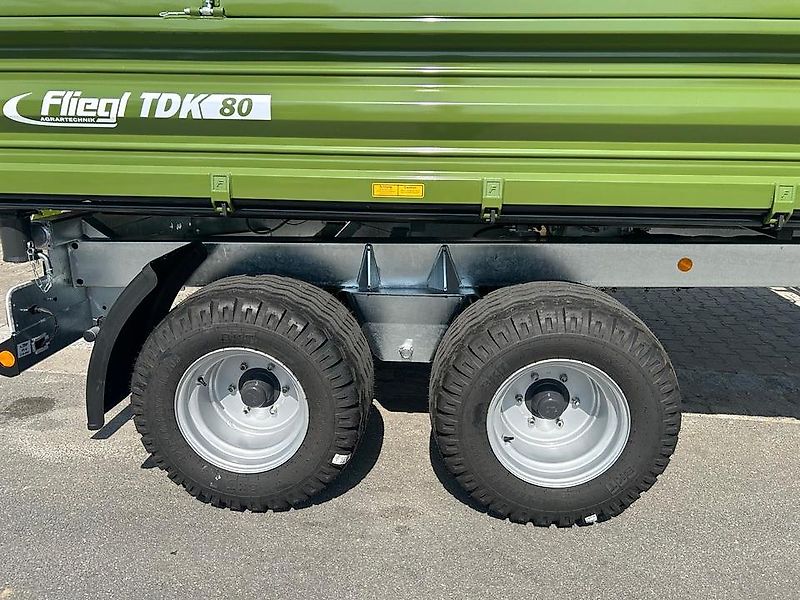 Fliegl Tandem Dreiseitenkipper TDK 80A-88 VR FOX 8 to 8 Tonner