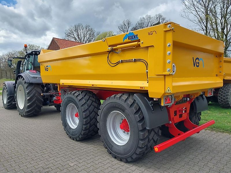 VGM Rocky 26 Tandem-Schwerlast-Muldenkipper, 24.000kg, Erdmulde