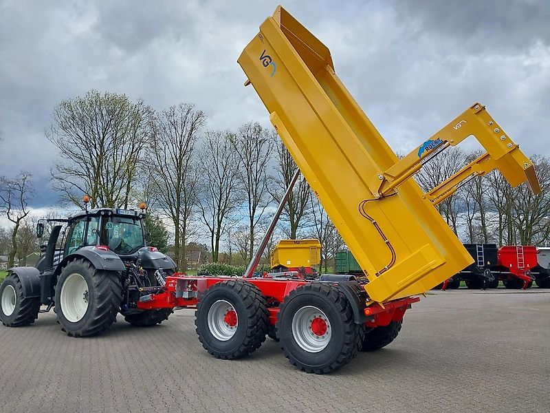 VGM Rocky 26 Tandem-Schwerlast-Muldenkipper, 24.000kg, Erdmulde