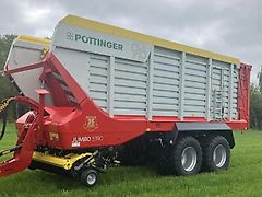 Pöttinger Jumbo 5390 Tandem Kurzschnittladewagen Strautmann