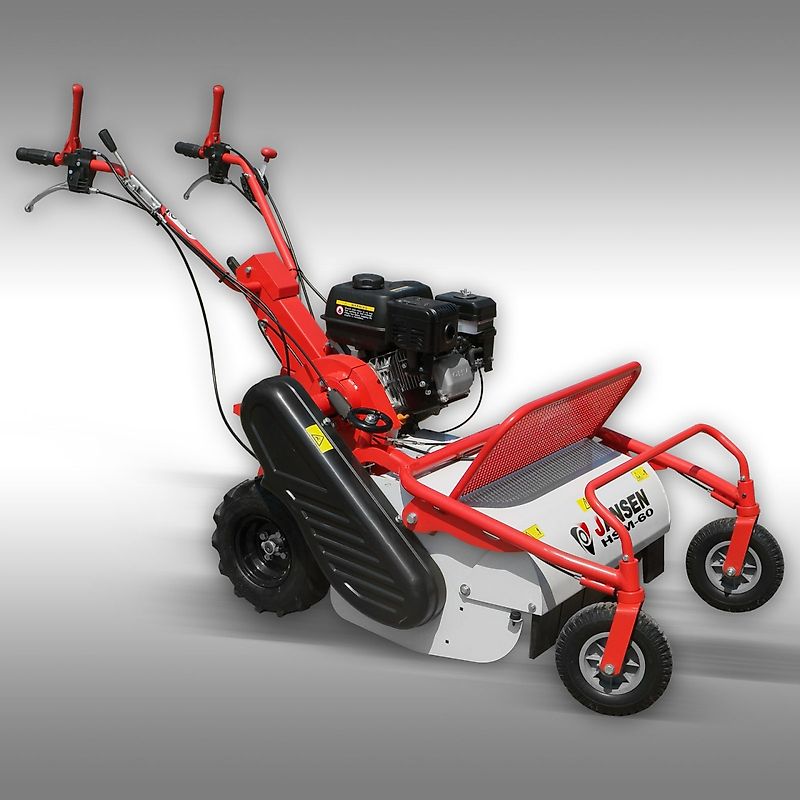 Jansen Schlegelmulcher Jansen HSM-60, Hand-Mähwerk, Rasenmäher, Wiesenmulcher