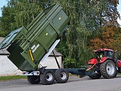 Kobzarenko Muldenkipper TSP-20 *NEU* (19,2 m³) mit Aufsatzbordwände (26,7 m³)