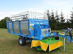 Zamet Mähladewagen / Green forage mower / Remorque autochargeuse / Autocaricante / Самозагружающийся прицеп с косилкой / Przyczepa samozaładowcza z kosiarką bębnową T635