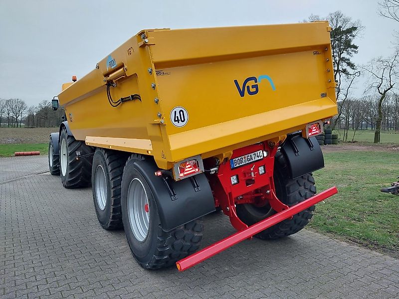 VGM Rocky 26-L Tandem-Schwerlast-Muldenkipper, 24.000kg, Erdmulde