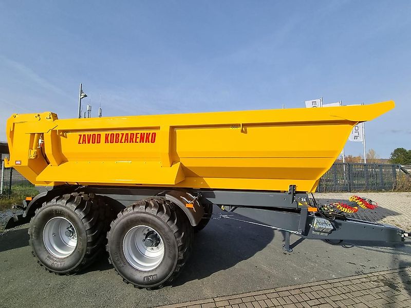 Kobzarenko Schwerlastmulde TSP-12 BPW Pendelachse (28.000 kg of Road)