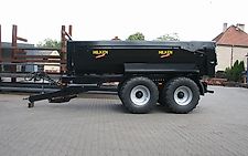 Hilken Bauanhänger, Muldenkipper, HBM5300 Hardox 500TUF, 650/55R26.5